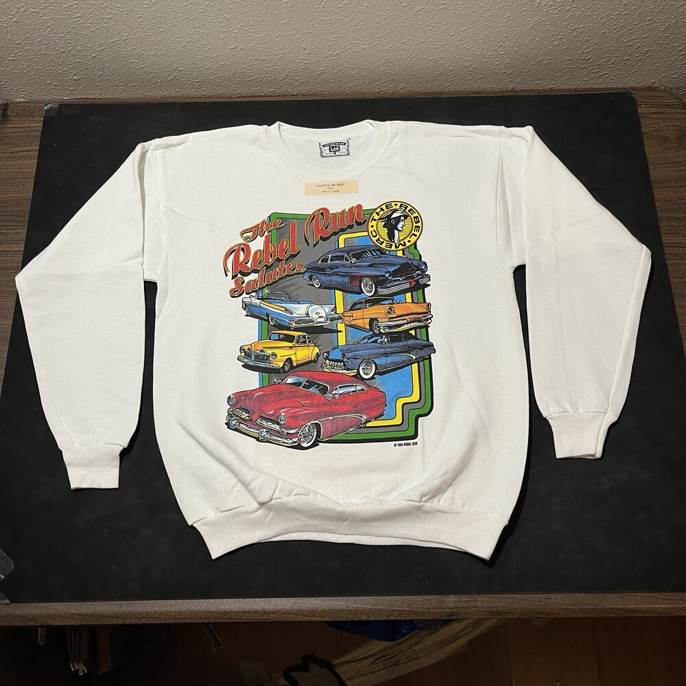Vintage Mercedes-Benz CLR Flying 24 Le Mans 1990s Racing Webber Sweatshirt Merc